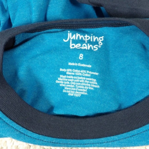 Jumping Beans Boys Dinosaur Print Tee Size 8 - Picture 3 of 4